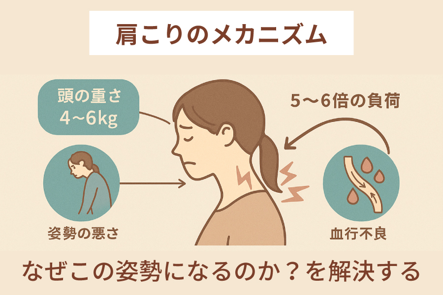 肩こりの原因・メカニズム